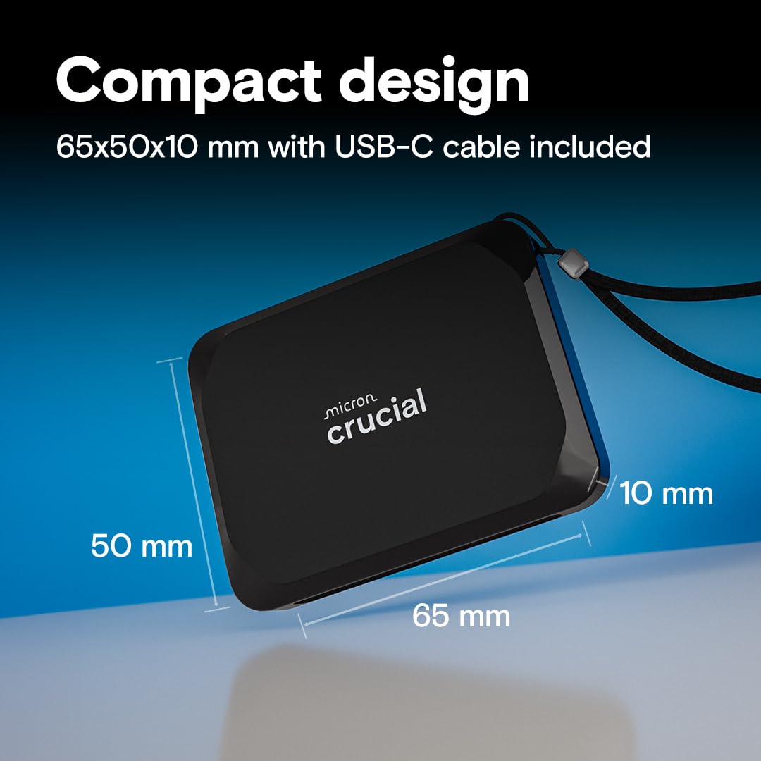 1TB Portable SSD USB-C Black P633