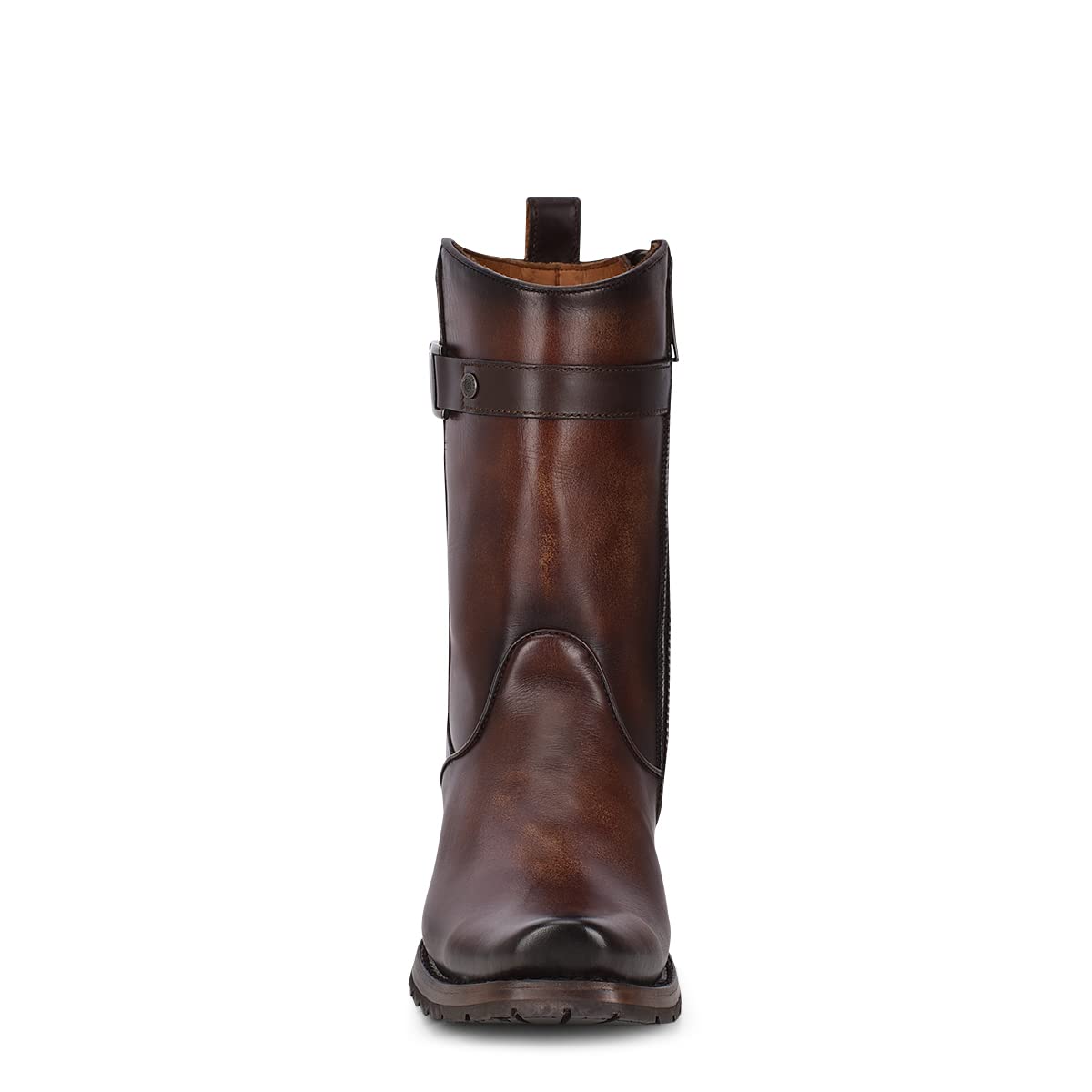 Bovine Leather Boot with Zipper Q326781