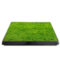 Indoor Dog Potty Training Pad with Removable Waste Tray, Artificial Turf, 25"×20" N715386