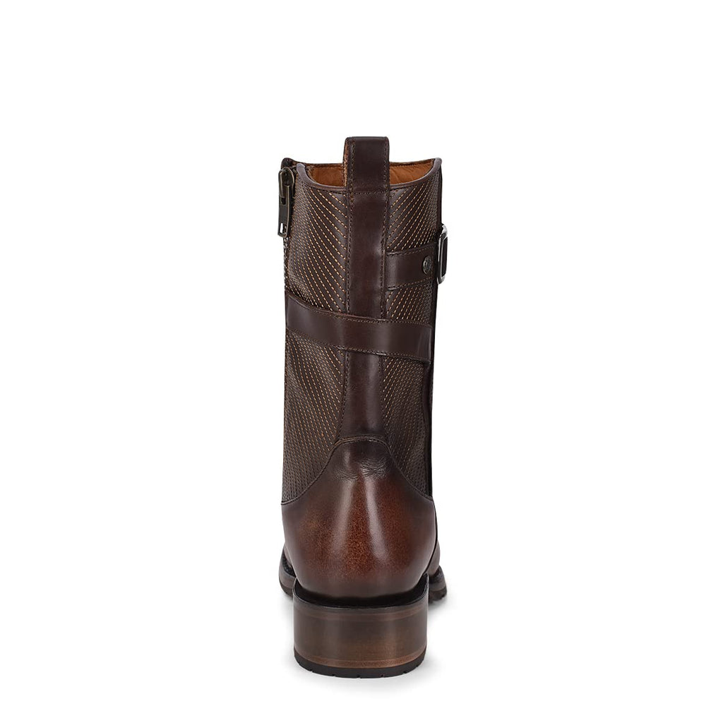 Bovine Leather Boot with Zipper Q326781