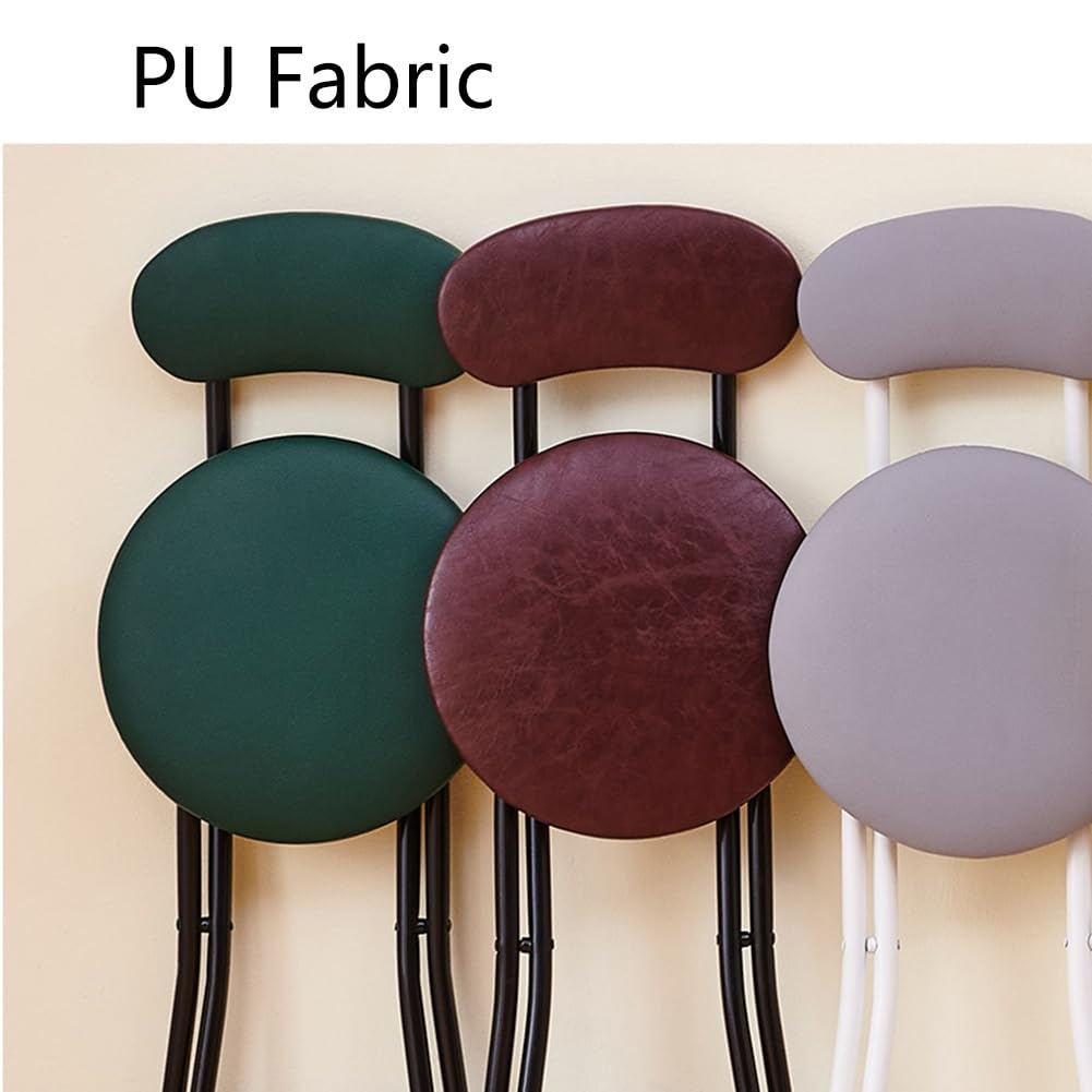 18 Inch Folding Bar Stool with Backrest A5487