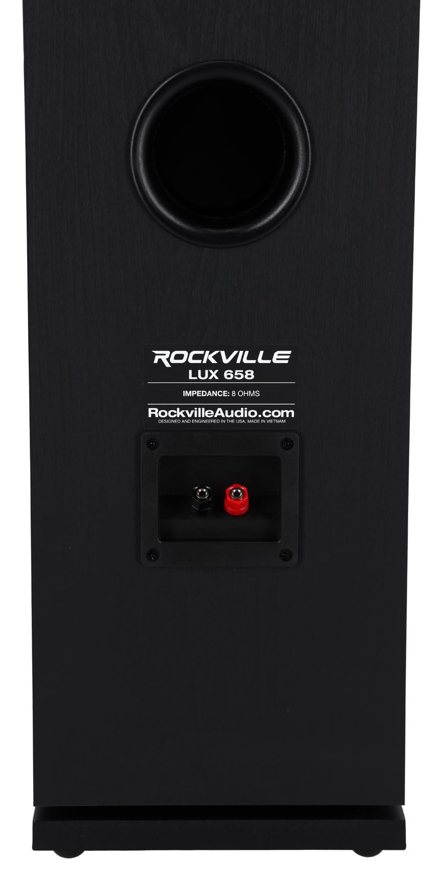 Black Dual 6.5" 8-Ohm Tower Speaker 2-Pack O582870