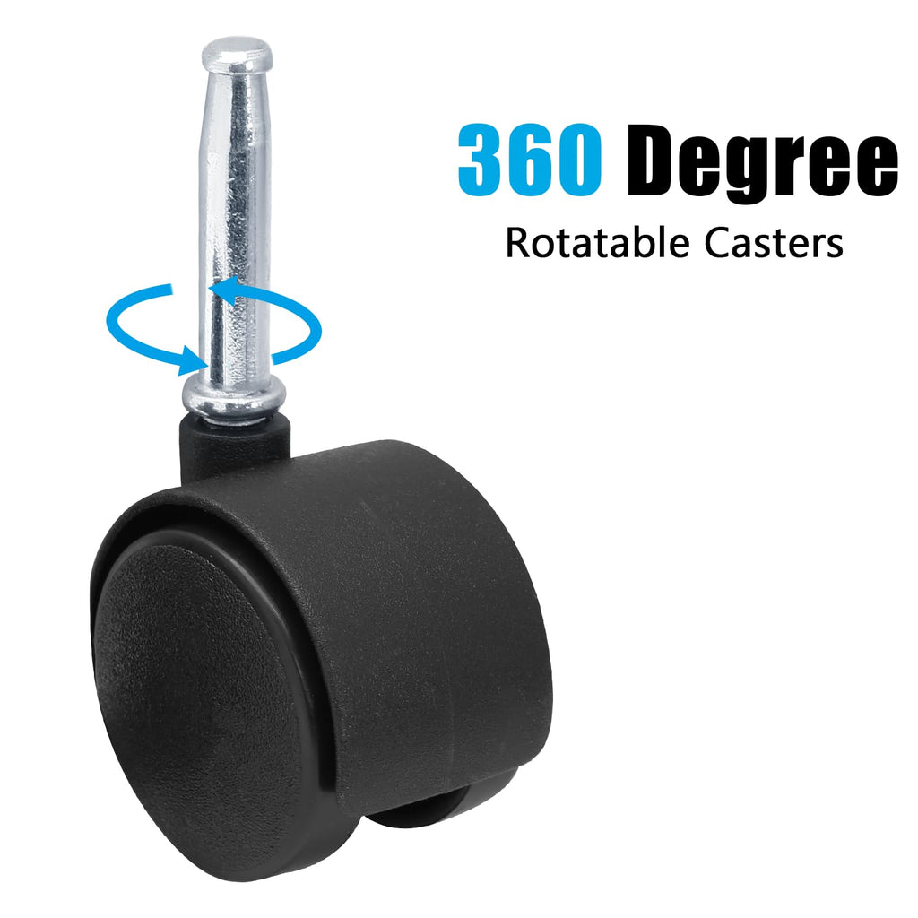 1.5 Inch Swivel Caster Wheels, 4pcs X878
