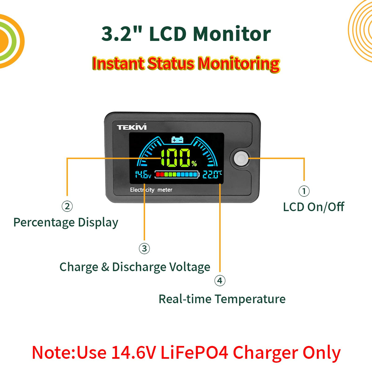 12V 120Ah LiFePO4 Battery G46272