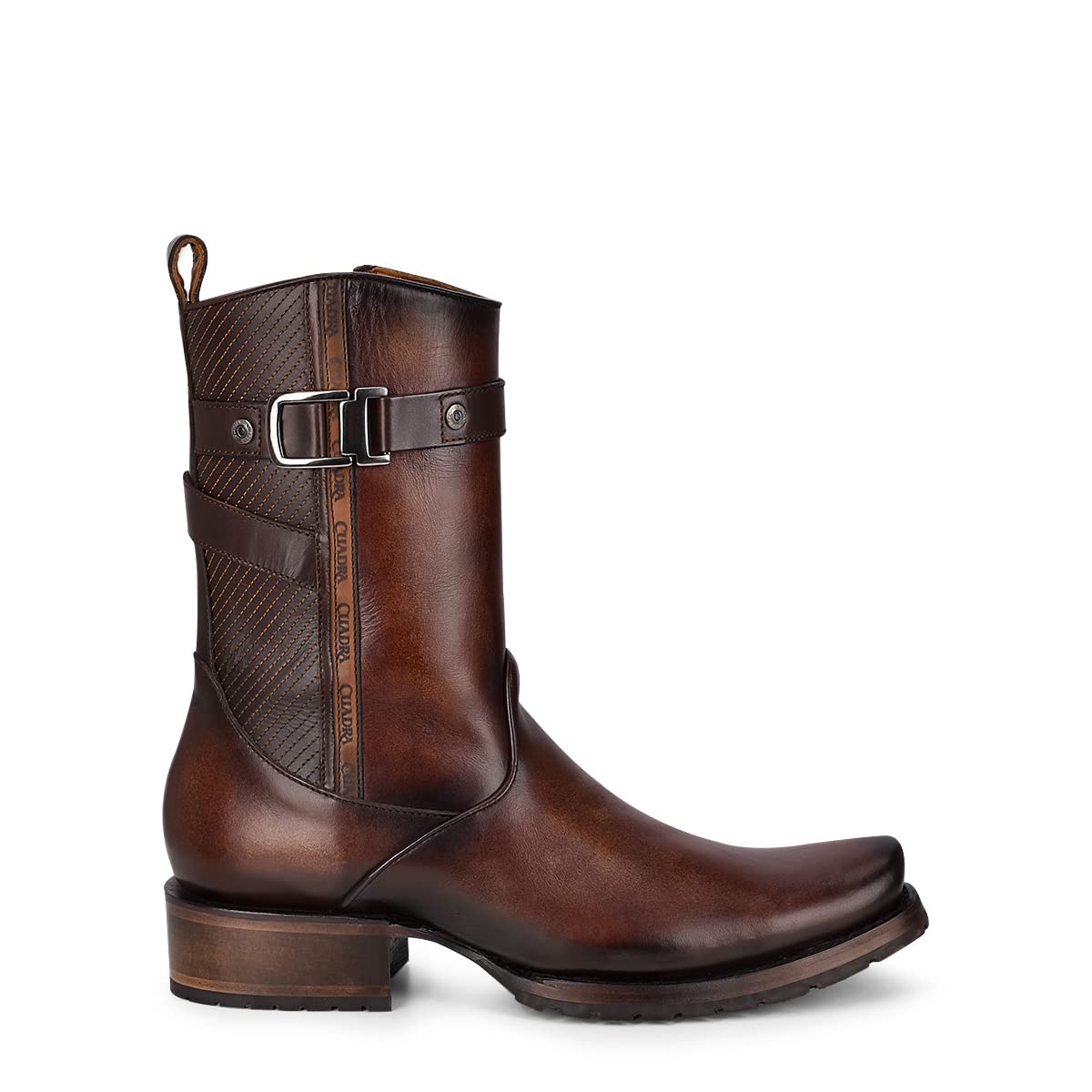 Bovine Leather Boot with Zipper Q326781