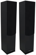 Black Dual 6.5" 8-Ohm Tower Speaker 2-Pack O582870