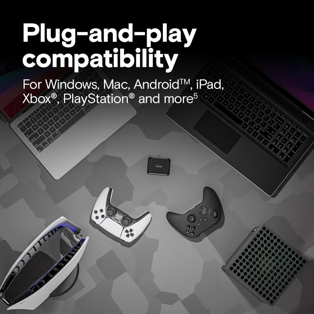 1TB Portable SSD USB-C Black P633