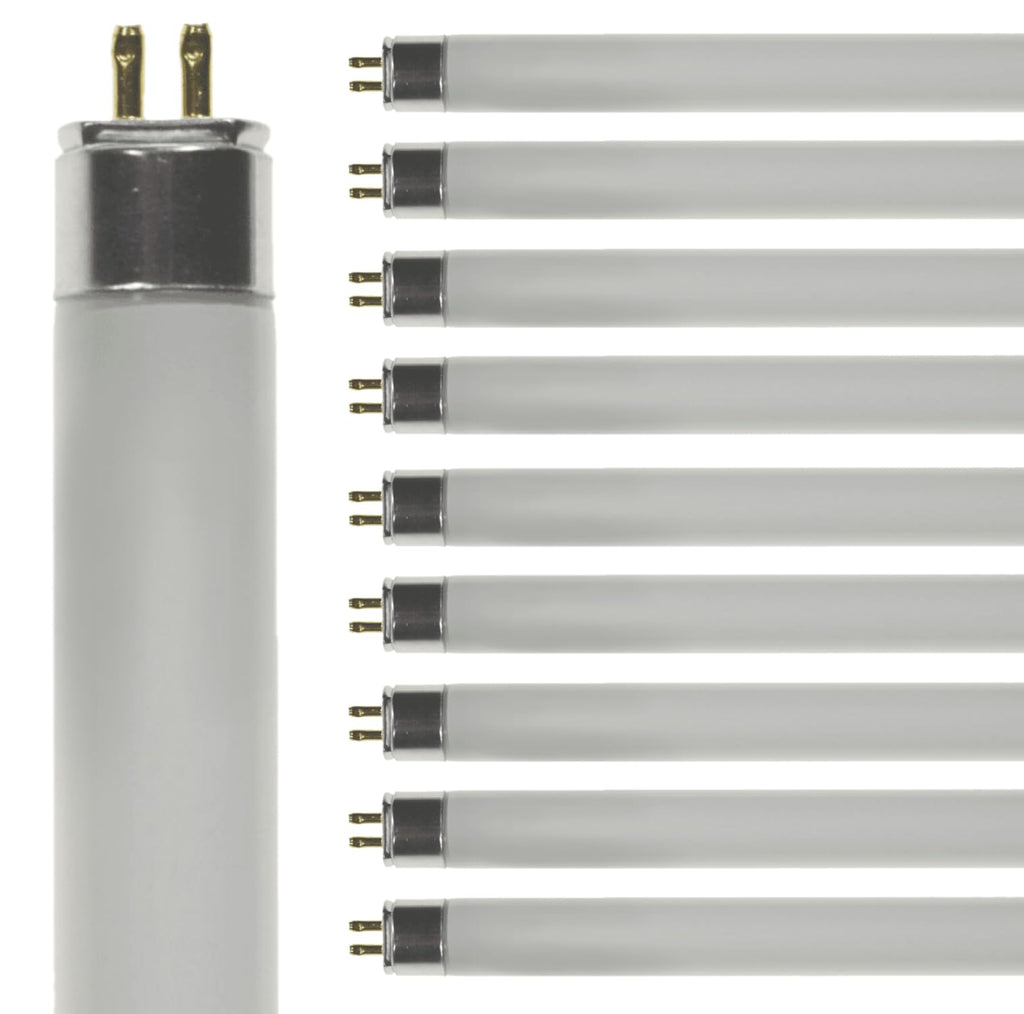 24 Inch 24W 4100K Cool White T5 Fluorescent Bulb Pack of 10 Y321