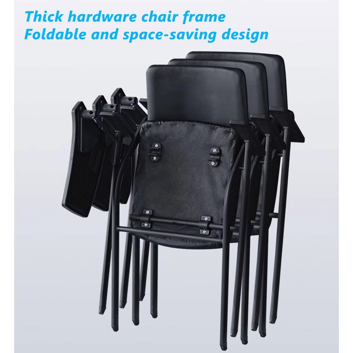 Foldable Office Chair with Attached Desk P13936