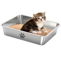 Stainless Steel Cat Litter Box R5343
