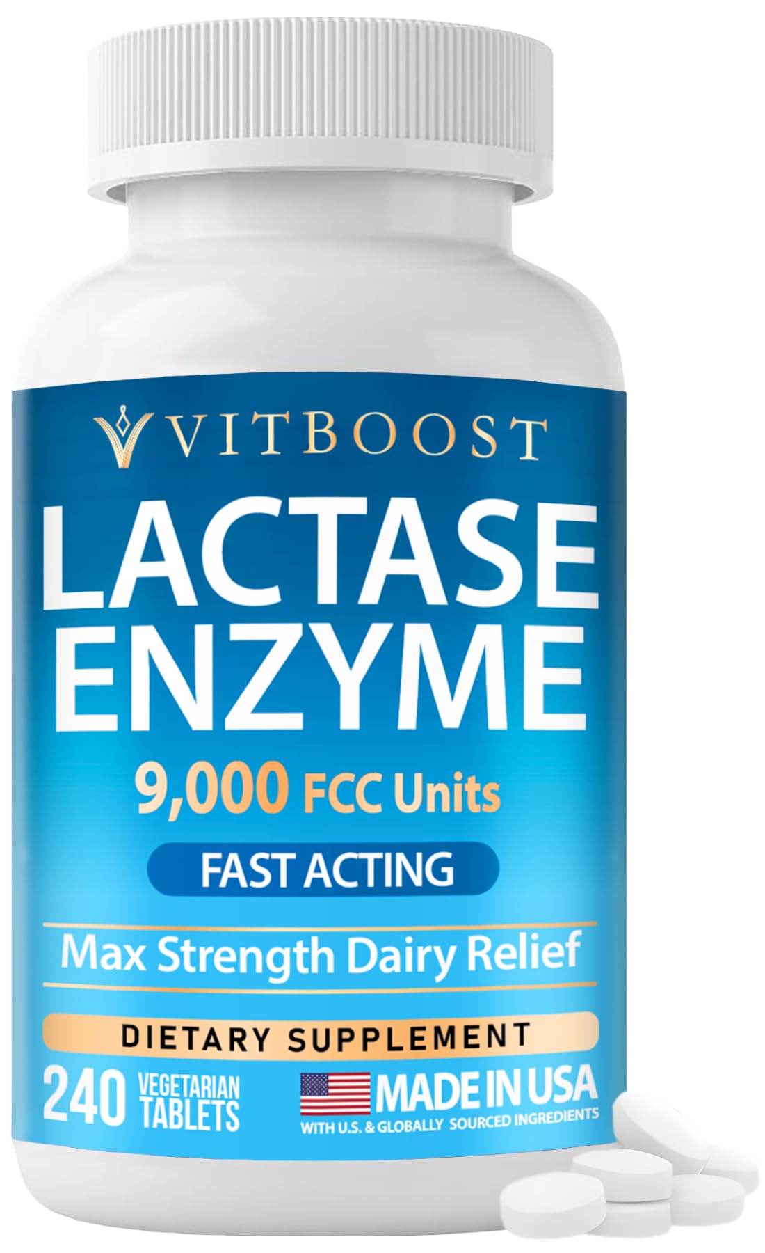 Lactase Enzyme 240 Tablets Z498987