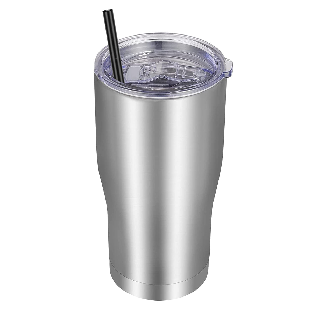 20oz Stainless Steel Insulated Tumbler with Lid And Straw T91875
