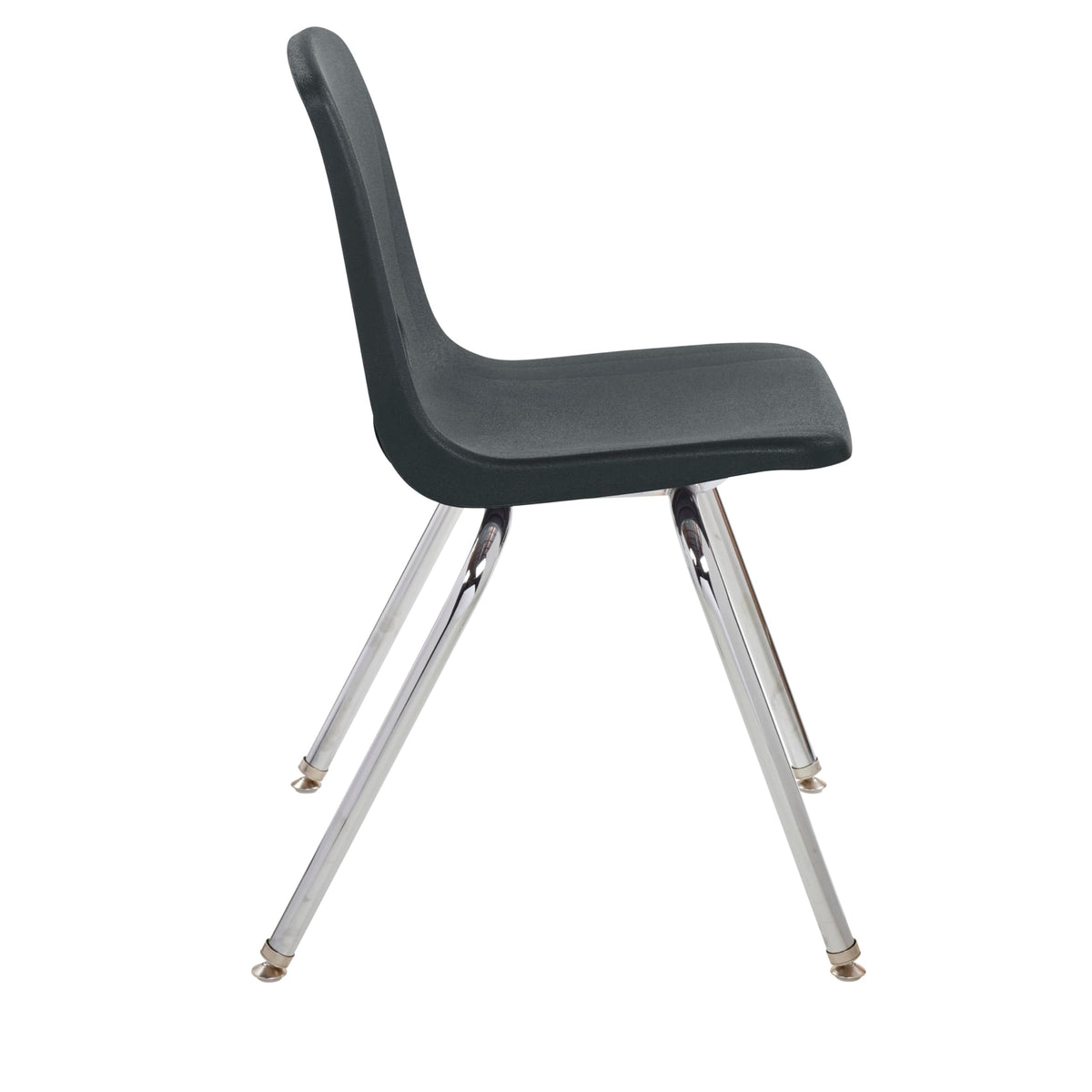 18" Black Stack Chair 5-Pack U6686