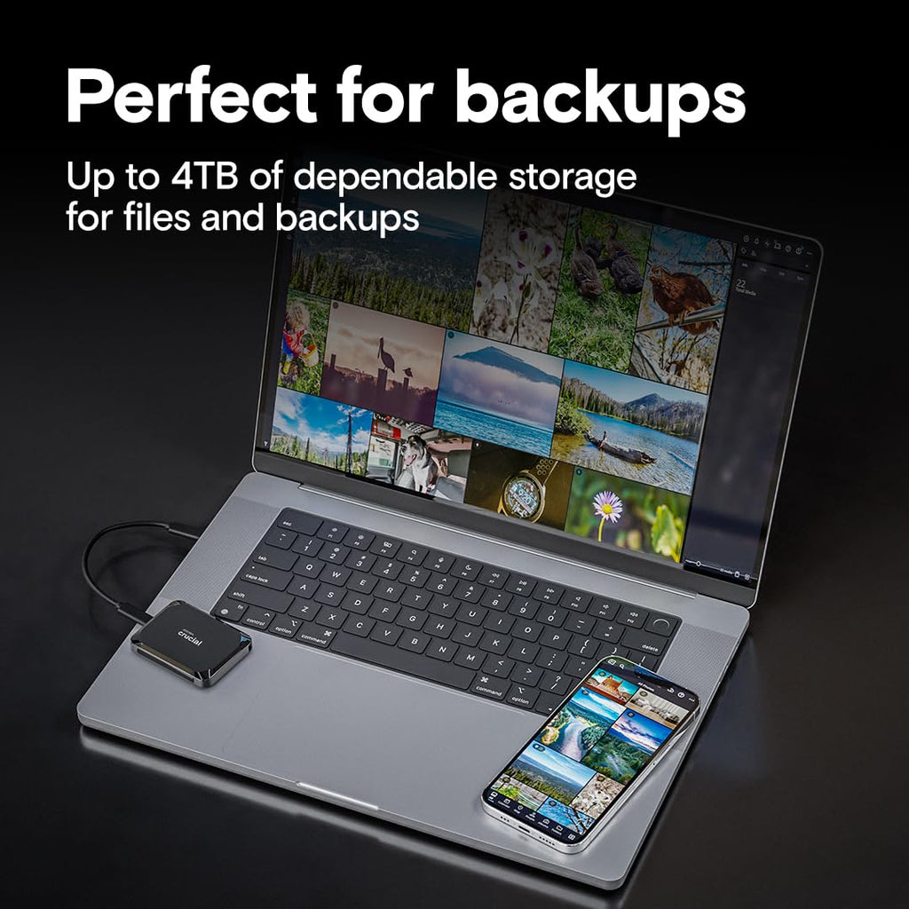 1TB Portable SSD USB-C Black P633