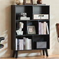 Black Cube Bookshelf with Legs A63826