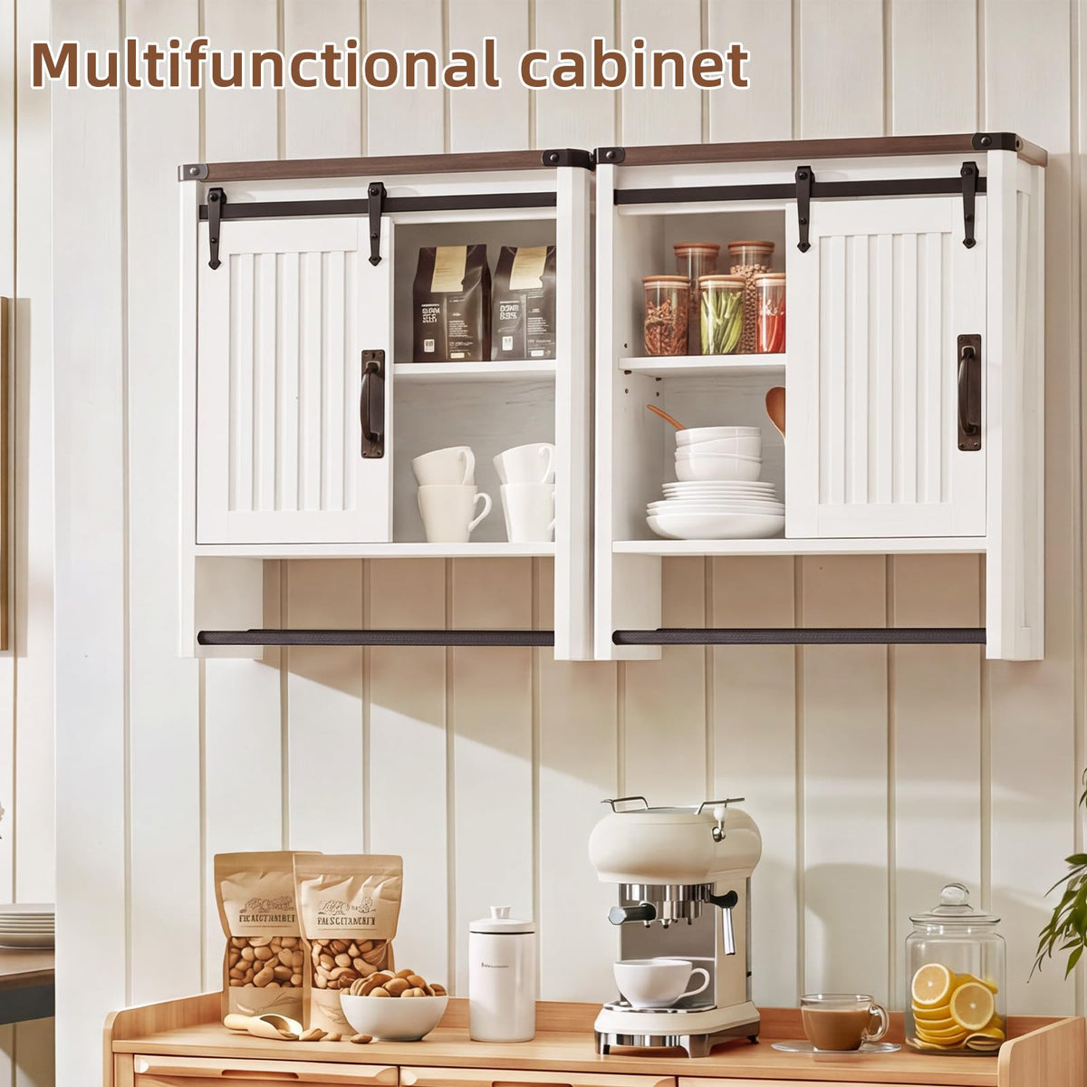Bathroom Wall Cabinet with Sliding Door Y13486
