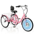 500W 3-Wheel Electric Trike with Removable Battery R2845