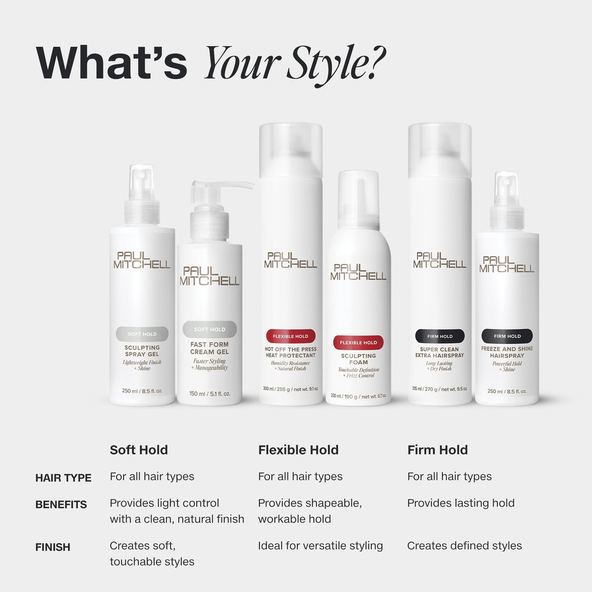 Flexible Hold Hairspray A76042
