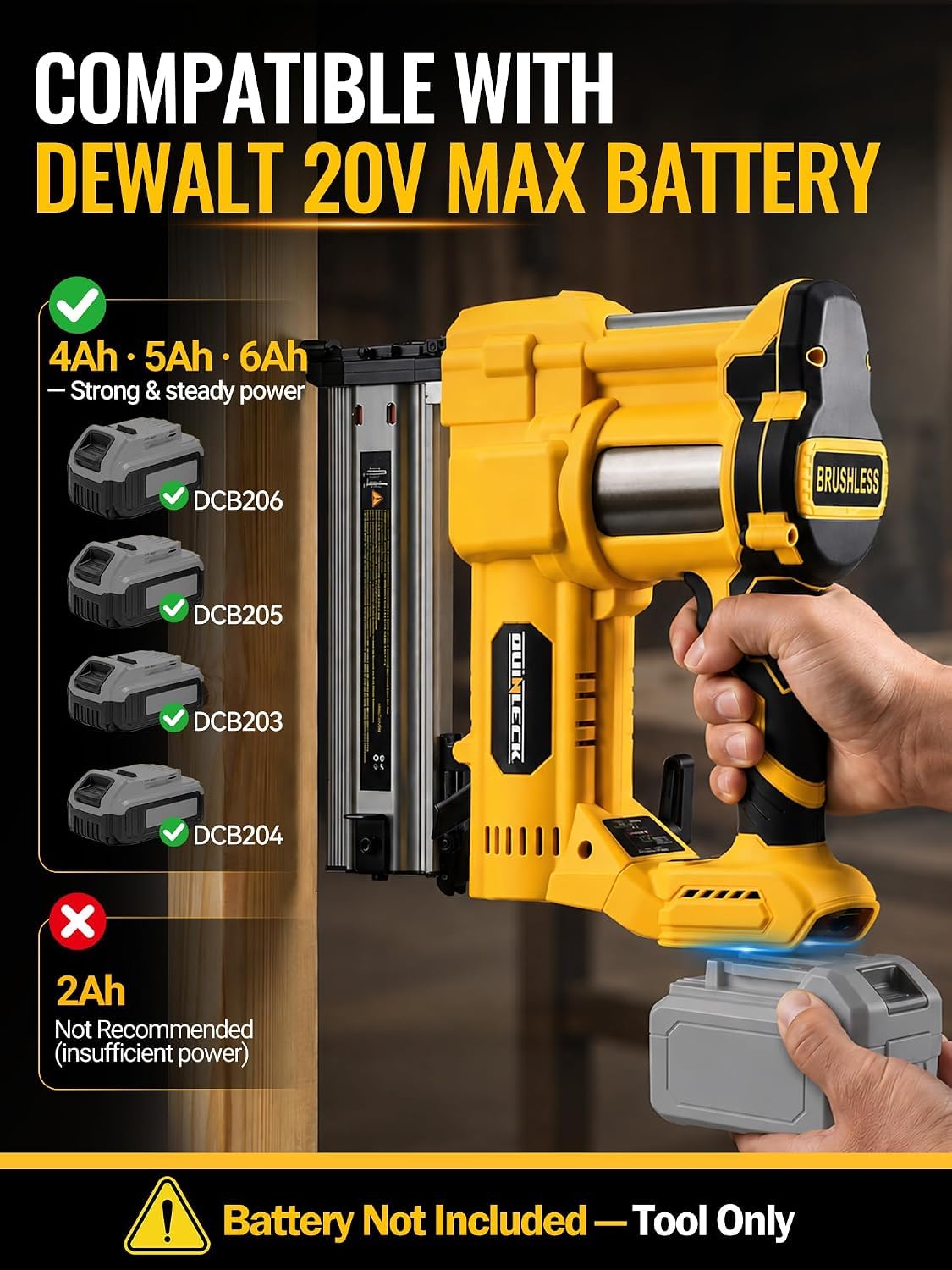 2-in-1 Brad Nailer Staple Gun W744080