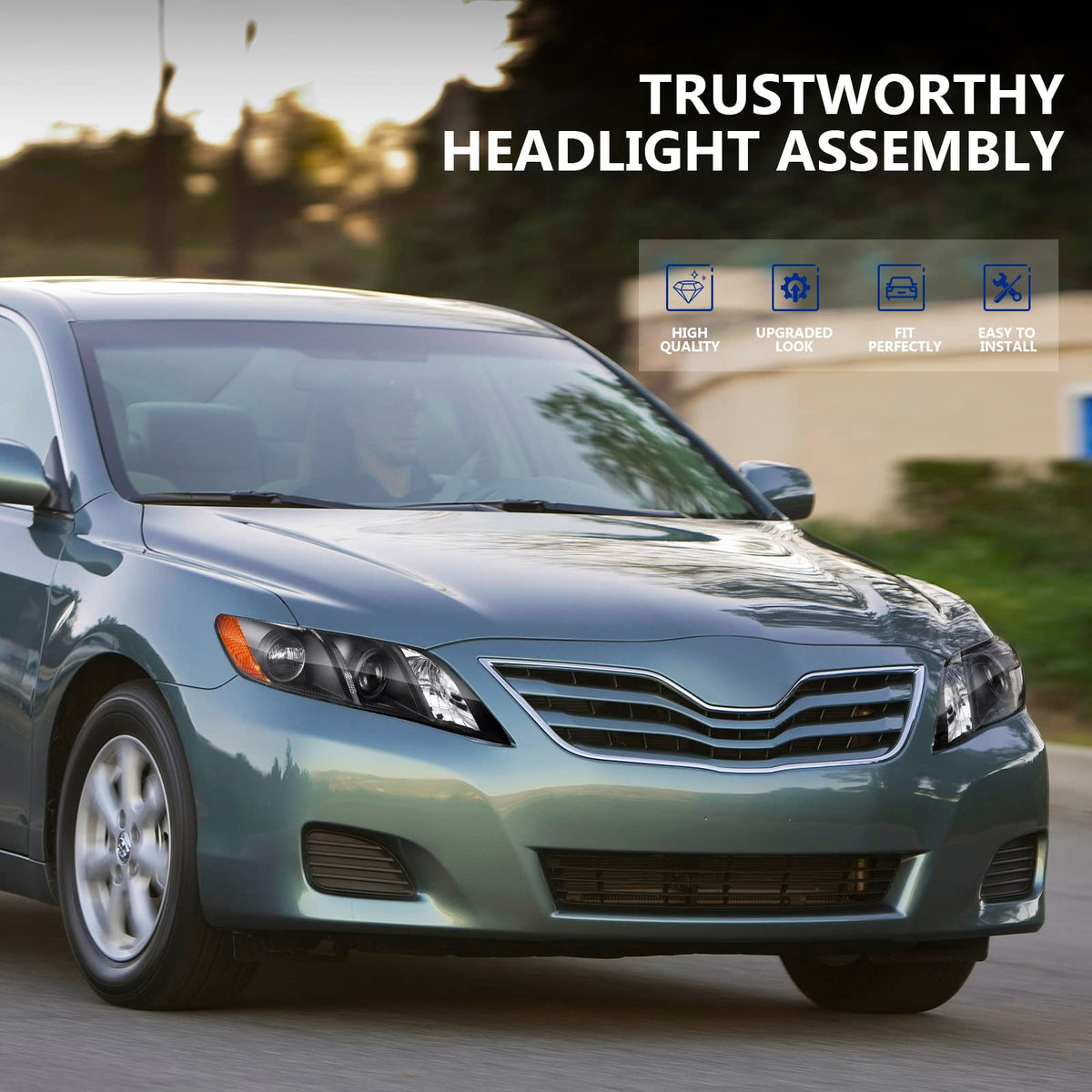 Headlight Assembly for Toyota Camry 2007-2009 U31623