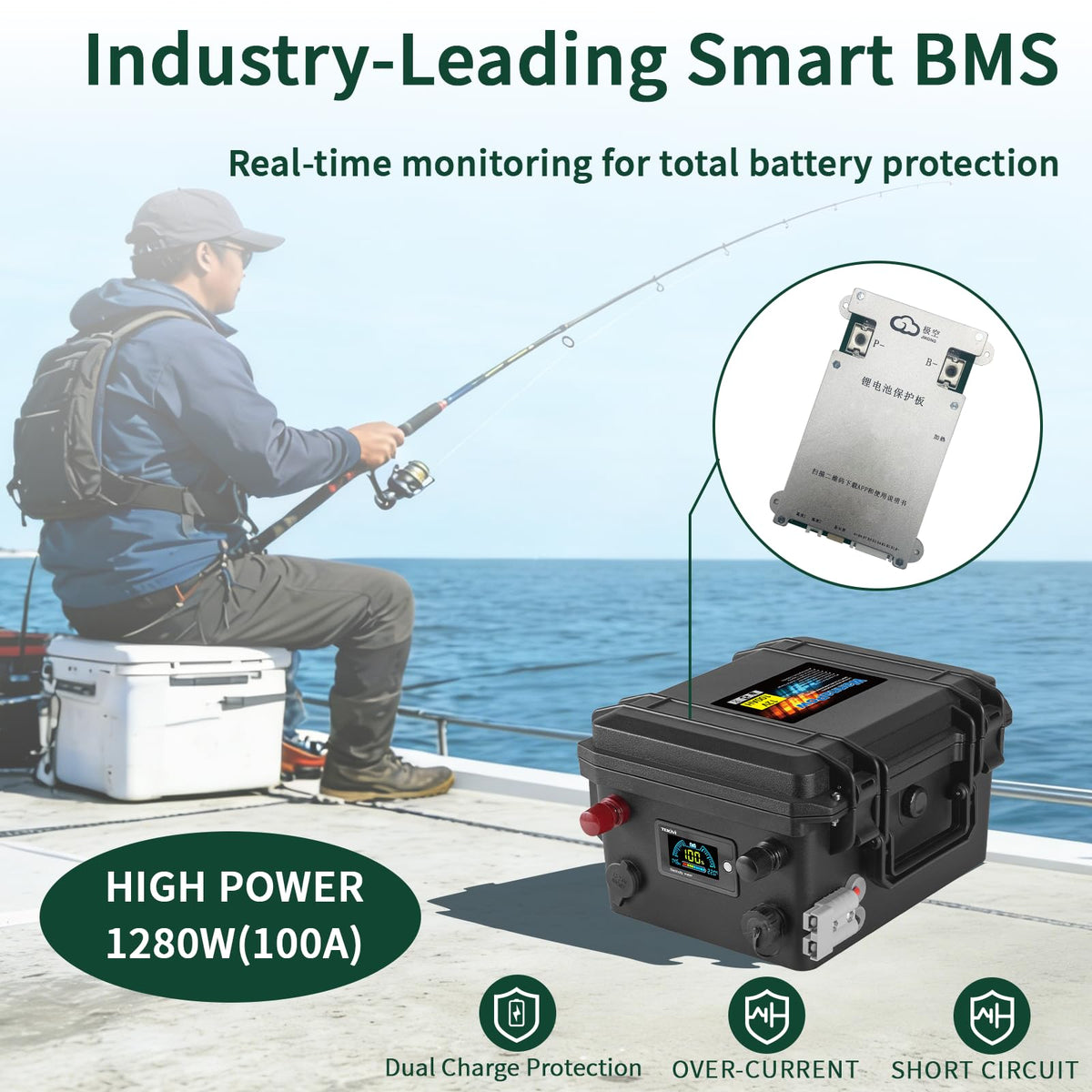 12V 120Ah LiFePO4 Battery G46272