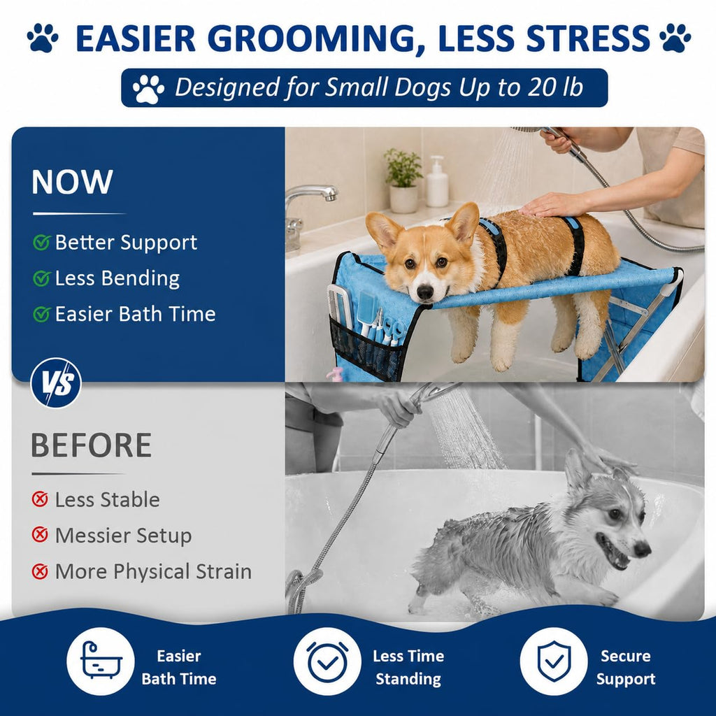 Pet Grooming Hammock with Stand I224