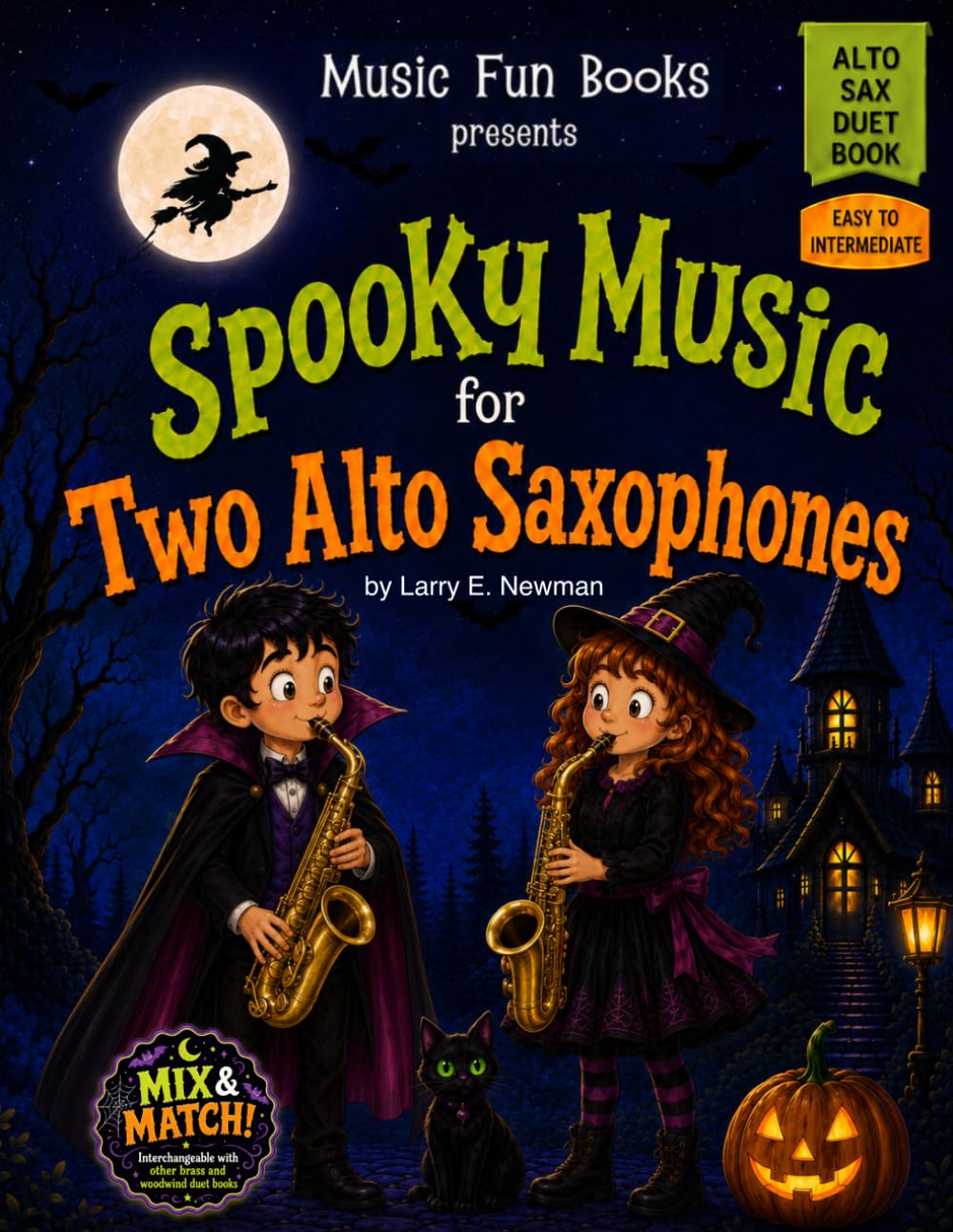 Easy Halloween Alto Saxophone Duets A5279