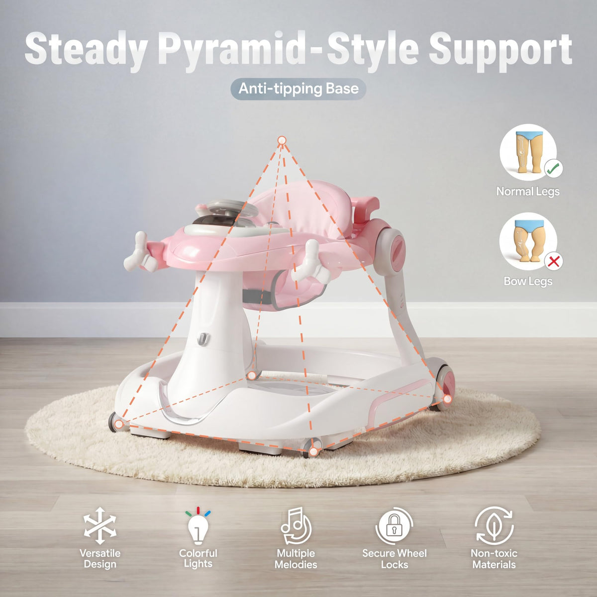 Foldable Baby Walker B418