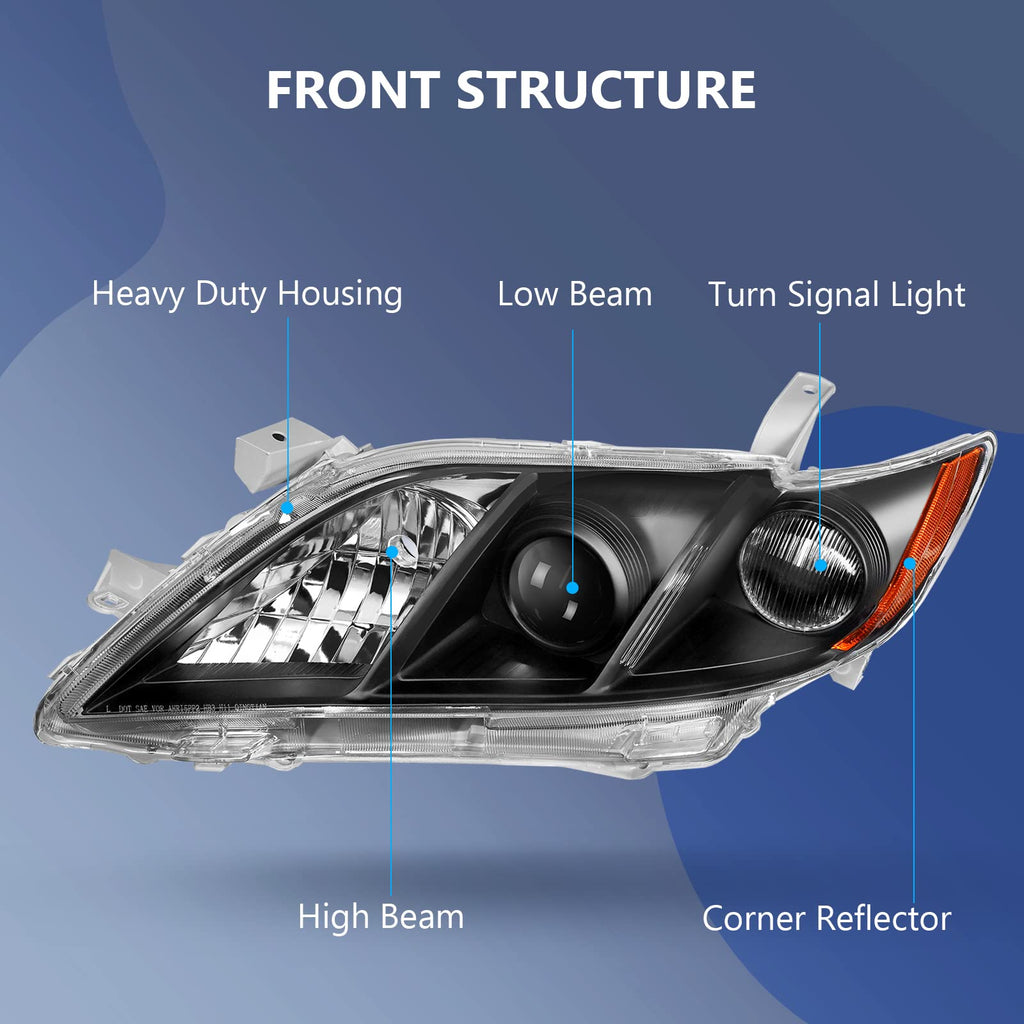 Headlight Assembly for Toyota Camry 2007-2009 U31623