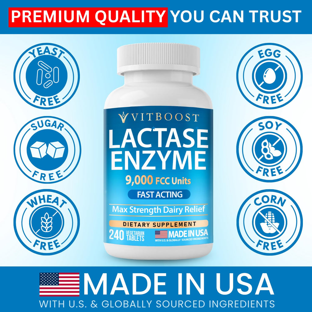 Lactase Enzyme 240 Tablets Z498987