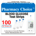 Blood Glucose Test Strips 2 Bottles of 50 Pcs Y8088
