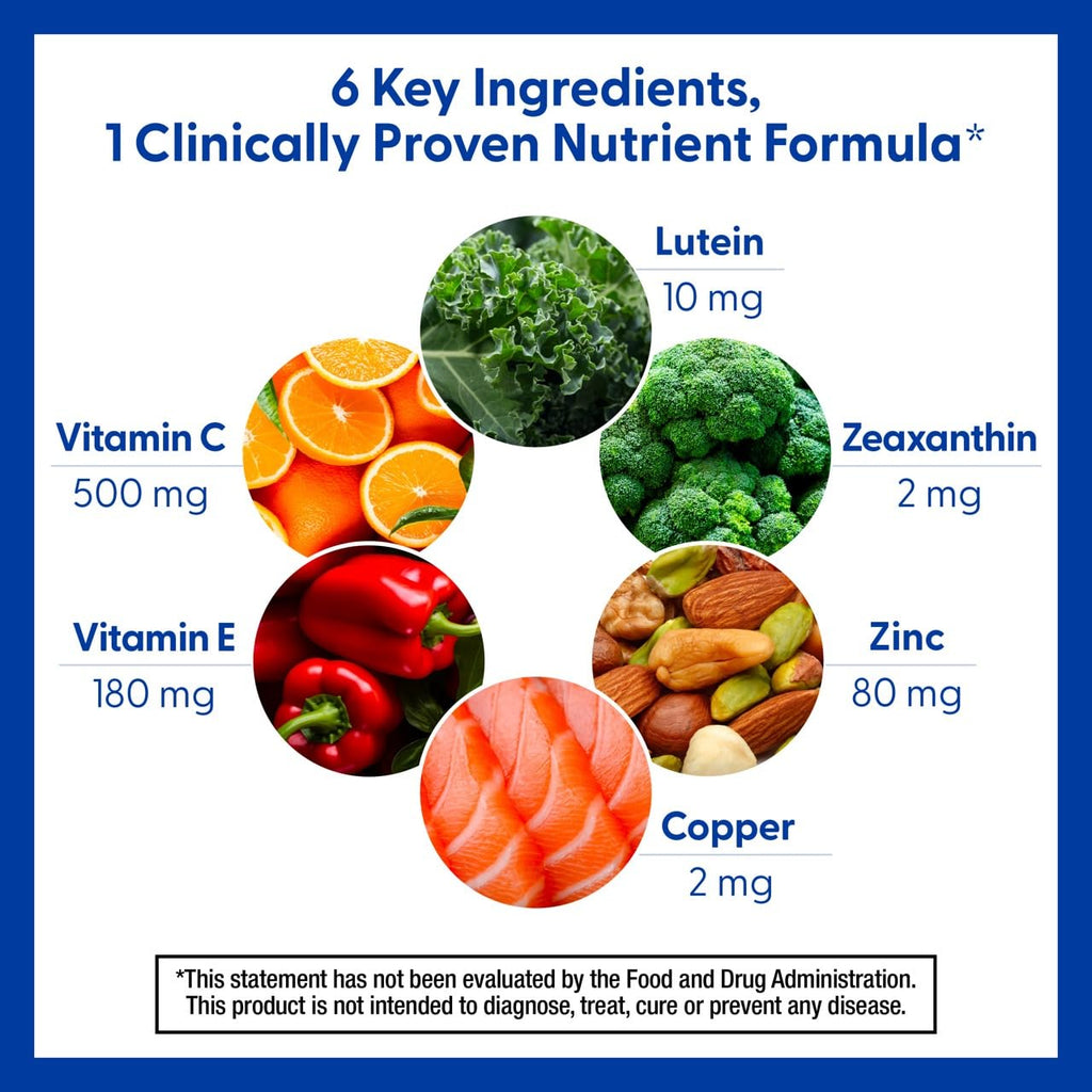 Lutein Zeaxanthin Eye Vitamins 90 Softgels R428969