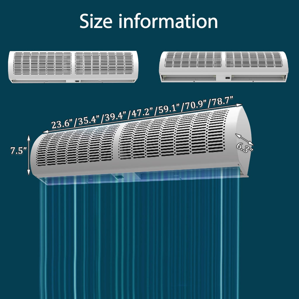 Commercial Indoor Wall Mounted Air Curtain Machine L623318