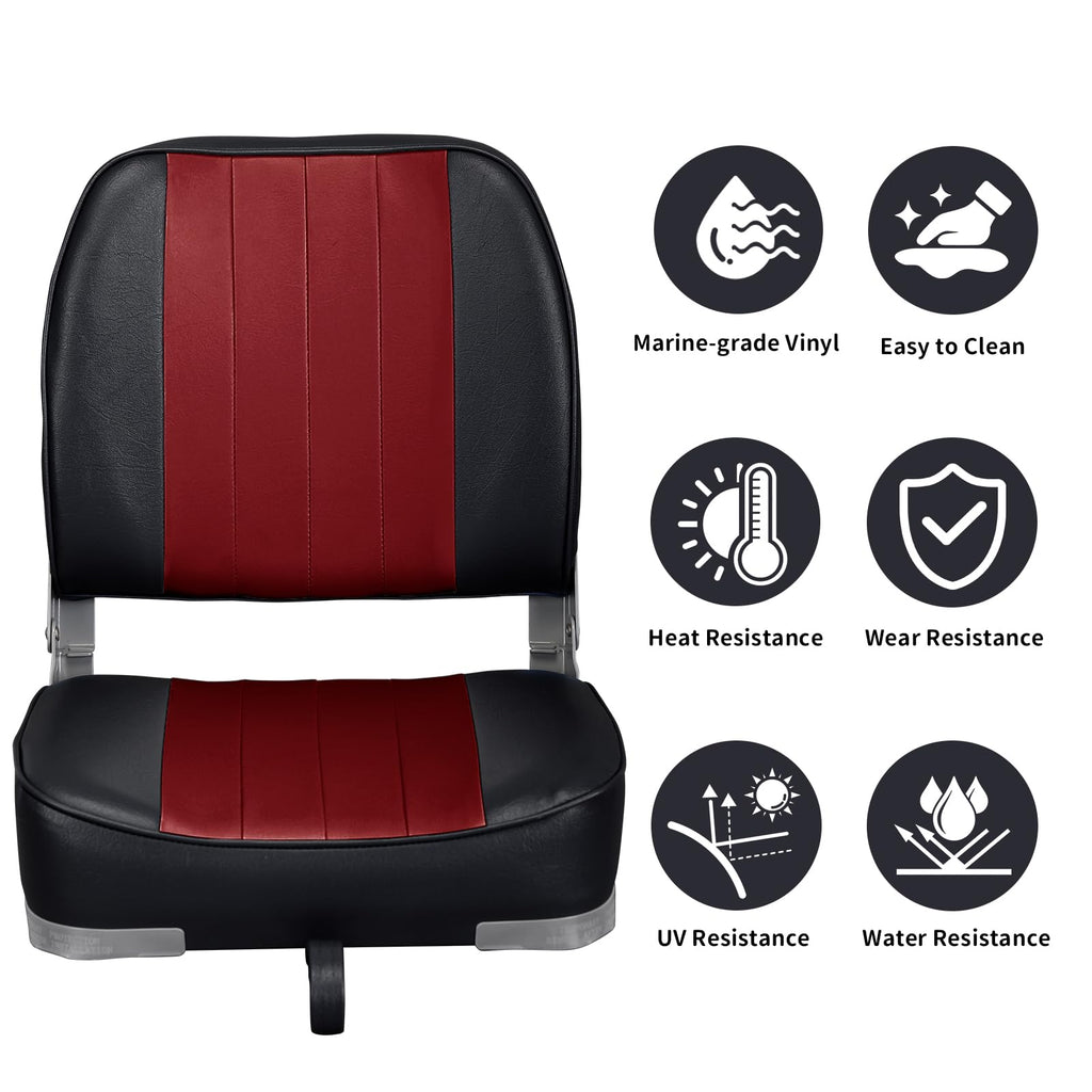 Low Back Folding Boat Seats 2 Pack Y770843