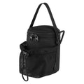 Portable Mosquito Repeller Storage Case with Metal Carabiner and Refill Pocket, Black K9834