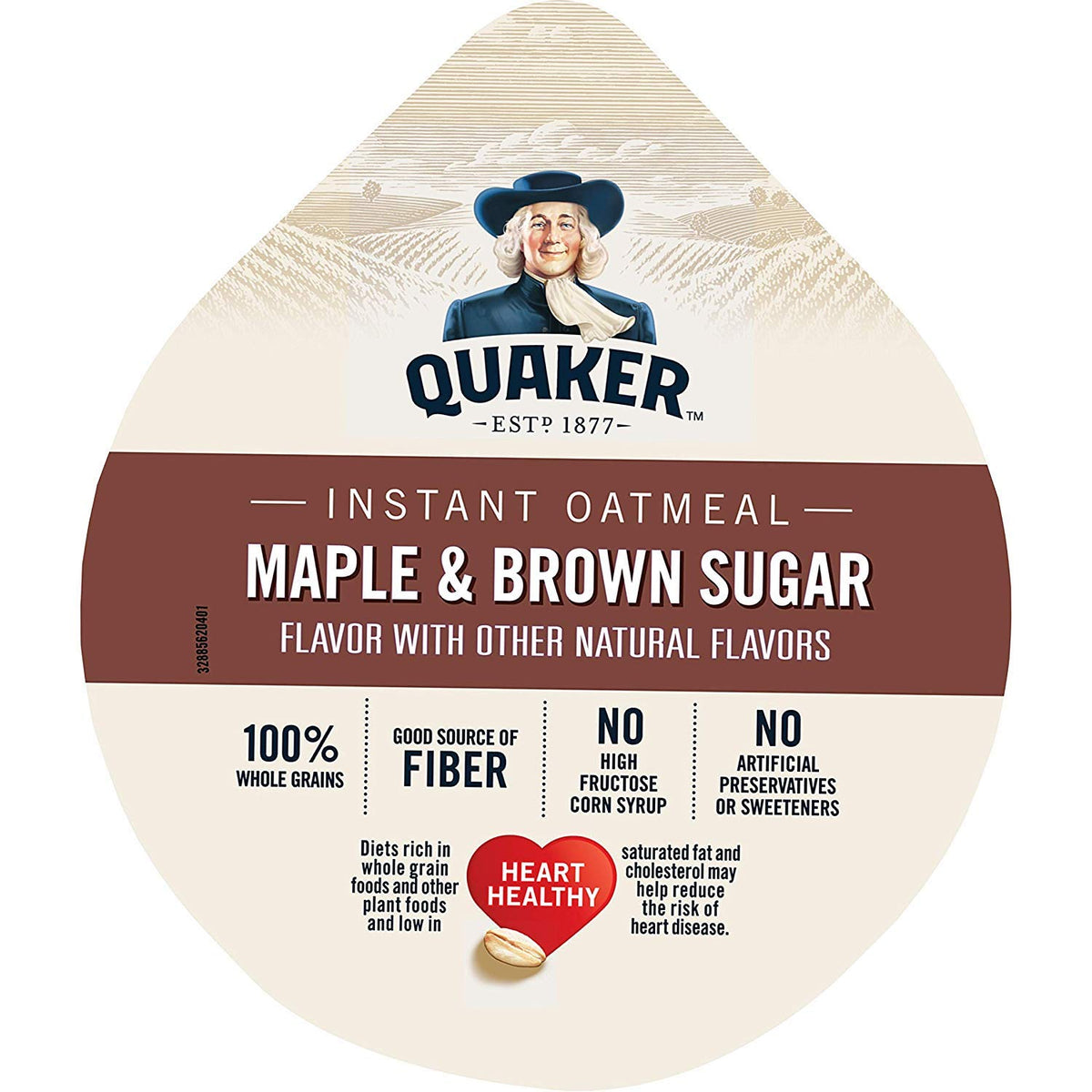 Instant Oatmeal Maple Brown Sugar 1.69oz Pack of 3 M471726