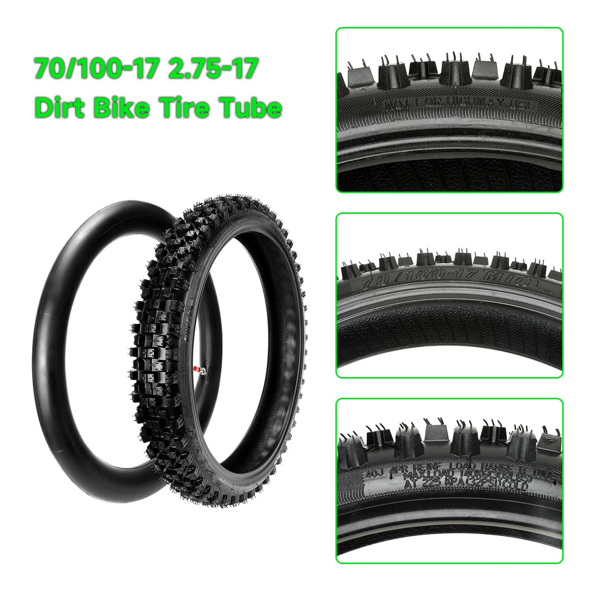 Dirt Bike Tire Tube T139642