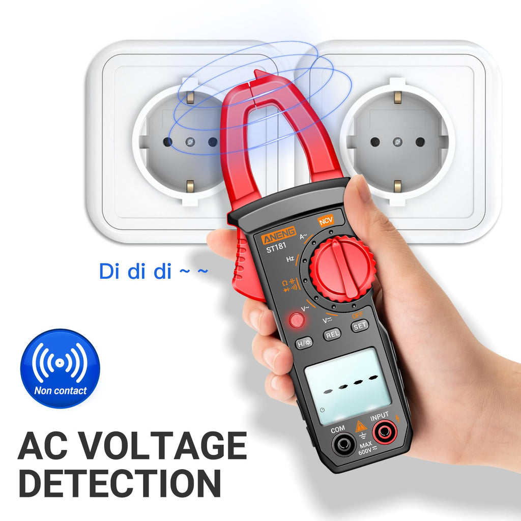 Digital Clamp Meter Multimeter Tester 4000 Count K439069