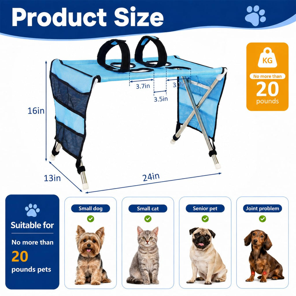 Pet Grooming Hammock with Stand I224