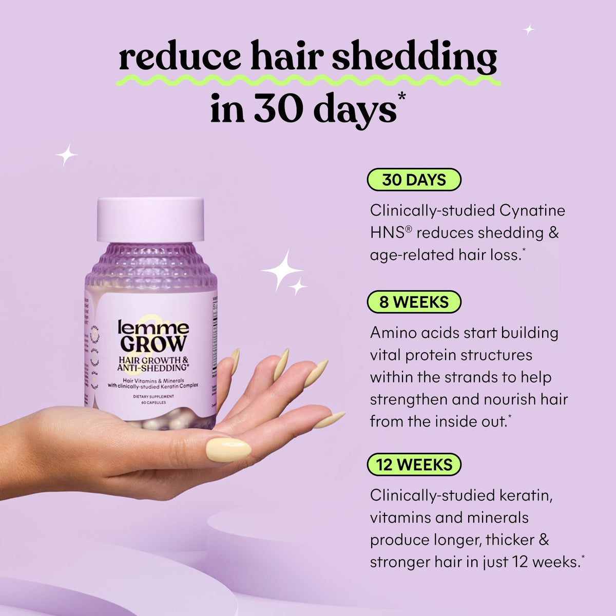 Hair Growth Capsules 30-Day Supply U691