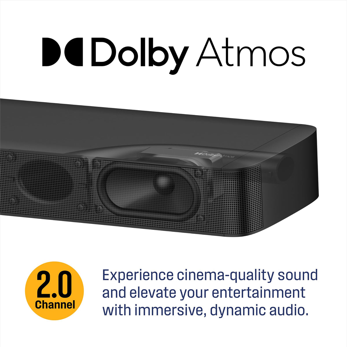 55 Inch 4K TV and 2.0 Channel Soundbar B208689