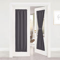 Grey Blackout Thermal Insulated Curtains P5071