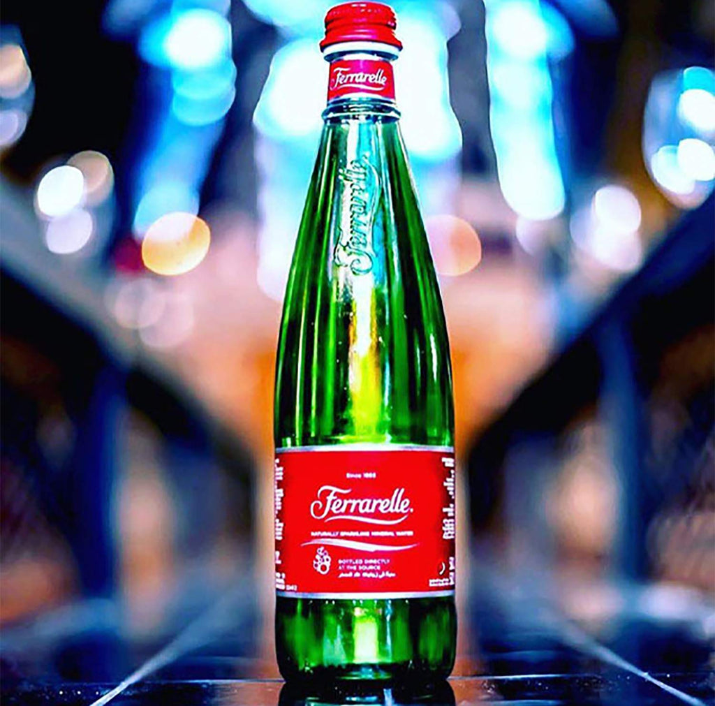Sparkling Natural Mineral Water 750 mL 6 Glass Bottles B75435