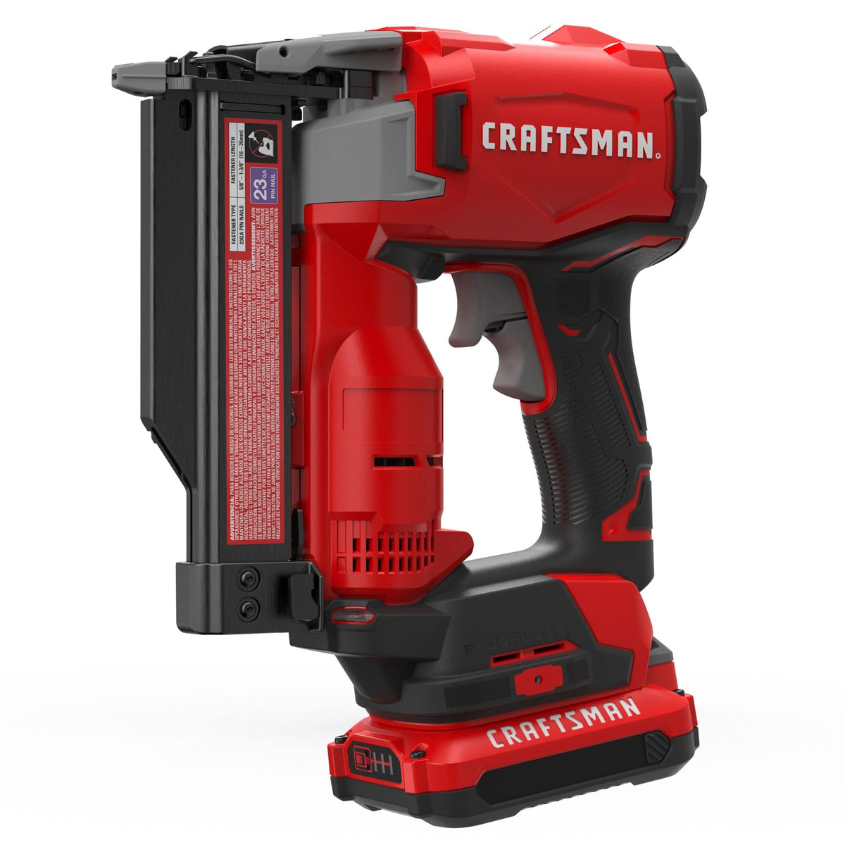 Cordless 23 Gauge Pin Nailer Kit D824541