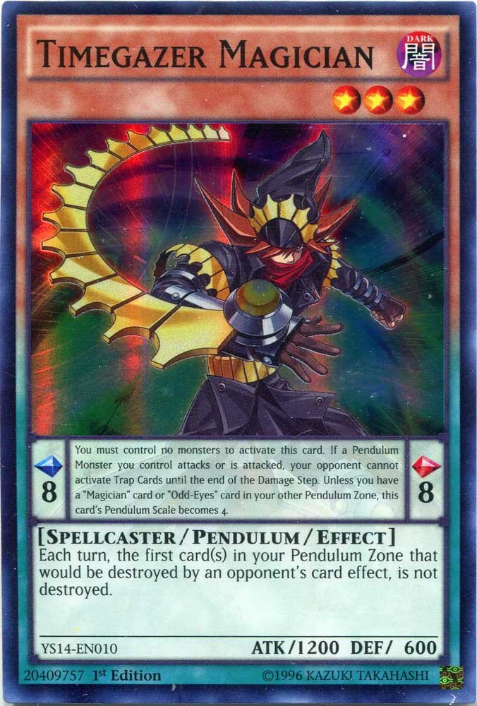 Timegazer Magician Super Rare 1st Edition A927117