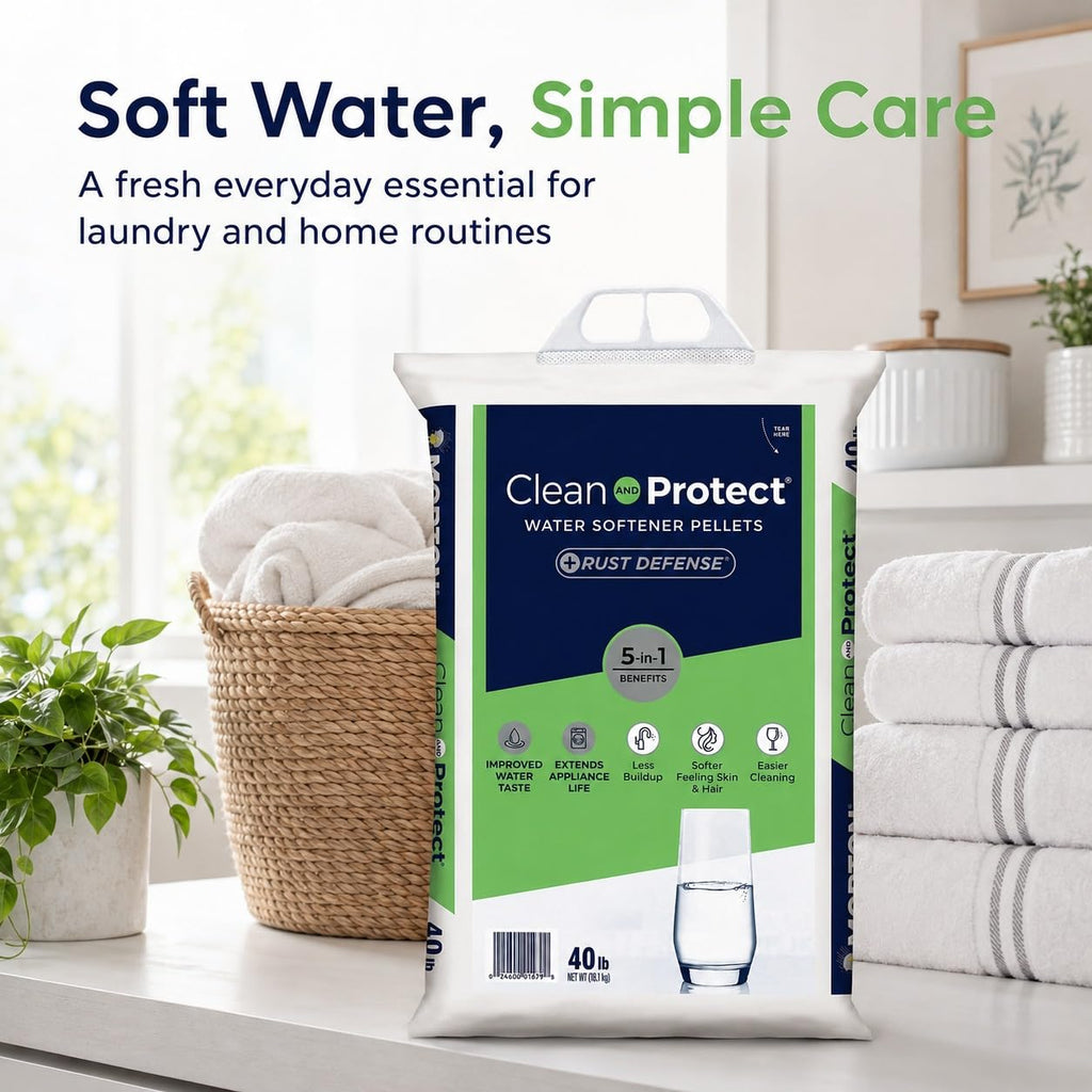 40 lb Water Softener Salt Pellets Pack of 2 C67174