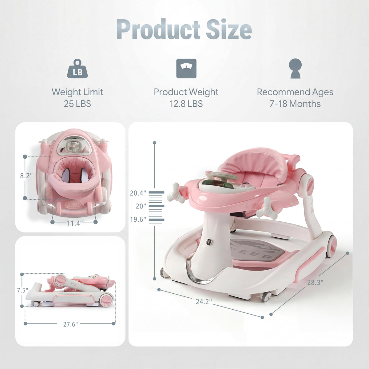 Foldable Baby Walker B418