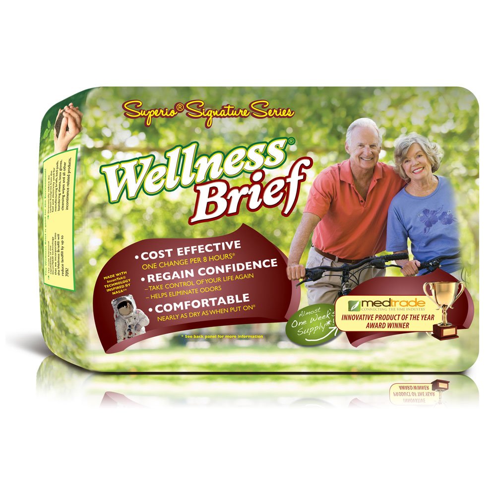 Large 12 Count Incontinence Brief L25452