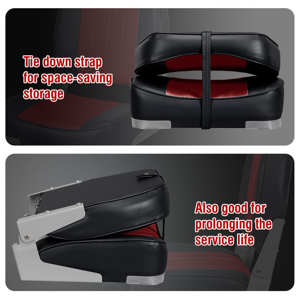 Low Back Folding Boat Seats 2 Pack Y770843