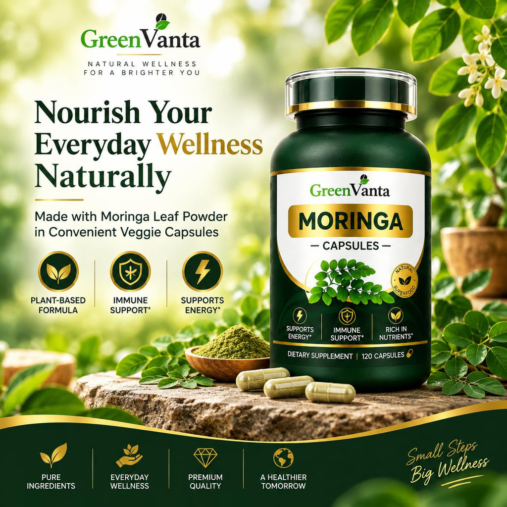 Moringa 500mg Veggie Capsules Z858162